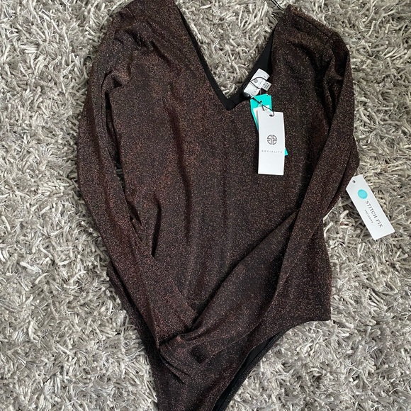 Socialite by Stitch Fix bodysuit small New - Picture 1 of 3